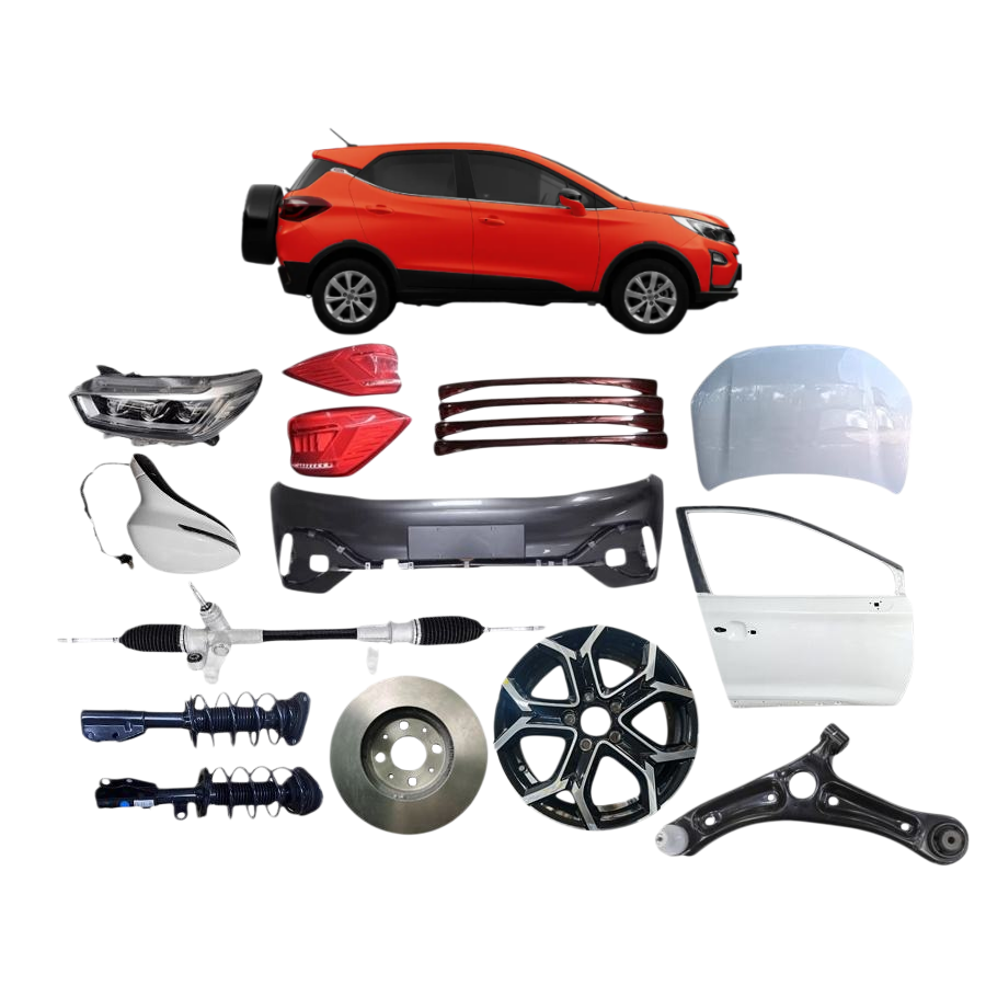 Factory Sales Auto Parts Headlight Hood Wheel Hub Brake Discs and Brake Pads for Byd Yuan EV Car Body Kits