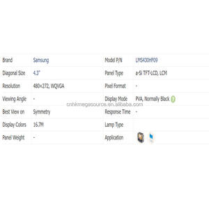 LMS430HF09-003 lcd screen <b>panel</b> LCD <b>display</b> TFT Module <b>Display</b> <b>Panel</b> LMS430HF09-003 - Product Image 2