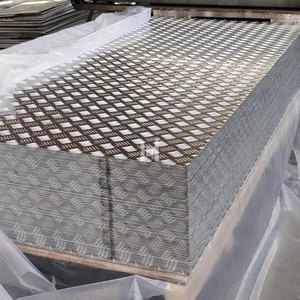 Tôle d'aluminium à motif losanges 4x8 <span class=keywords><strong>3003</strong></span> 5052, haute résistance, pour <span class=keywords><strong>bus</strong></span> et voitures - Product Image 2