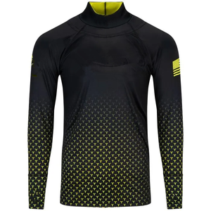 Estándares de seguridad europeos Camisa de hockey sobre hielo suelta de manga larga Resistente al corte Guard Grip Jersey de hockey sobre hielo para hombres - Product Image 1