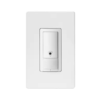 ETL approuve le commutateur intelligent de capteur de mouvement PIR avec arrêt différé pour les lumières US Style Factory-Vente directe