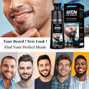 แชมพูย้อมสีผมและเคราสำหรับ<span class=keywords><strong>ผู้ชาย</strong></span>ขนาด200มล. แชมพูเปลี่ยนสี<span class=keywords><strong>ผม</strong></span>ถาวรปราศจากแอมโมเนียพร้อมตัวอย่างฟรี - Product Image 3