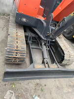 Excavadora Usada Doosan DH55 de 5 Toneladas, Pequeña, de Segunda Mano, con Motor, Caja de Cambios y Transmisión Originales, en Venta