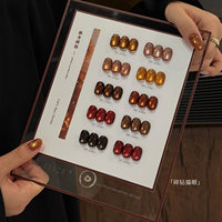 SUUSEEGEL 2026 Nouveau Kit de Gel UV pour Ongles Effet Œil de Chat Diamant Brisé, 10 Couleurs, Haute Qualité, Non Toxique, pour Salons de Manucure, Vente en Gros ODM/OEM