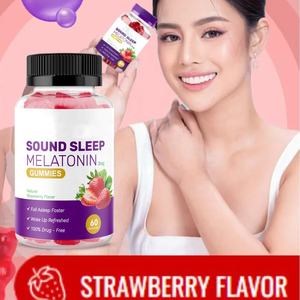 OEM sıcak satış Melatonin Gummies uyku sakızlı ayılar Melatonin sakızlı sağlık takviyesi Vegan - Product Image 6