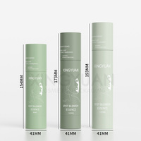 Flacon pompe sans air en plastique 30ml/50ml/100ml à faible MOQ avec sérigraphie – Emballage cosmétique durable pour les soins de la peau