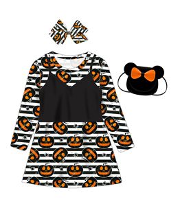 Vestido de Manga Larga con Estampado Digital al por Mayor, Conjunto de Vestido y Camisa con Chaleco a Juego, Se Acepta Personalización - Product Image 1