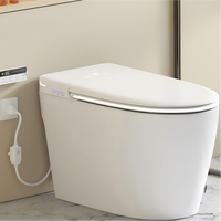 WC intelligent de luxe avec siège chauffant, bidet électrique à poser au sol pour salle de bain d'hôtel haut de gamme