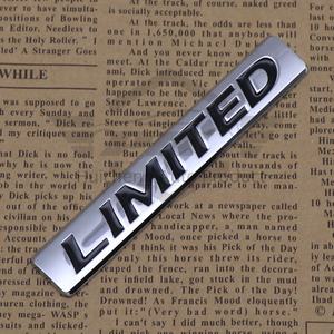 3D Auto Heck Metall Chrom Schwarz LIMITED Buchstaben <span class=keywords><strong>Logo</strong></span> Emblem Aufkleber für Toyota 4WD Highlander 4X4 Jeep Wrangler Compass - Product Image 4