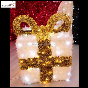 Outdoor Christmas decoration <b>light</b> <b>led</b> gift <b>box</b> for holiday lighting 26 - Product Image 4