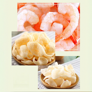 Nguyên liệu hữu cơ tôm tôm bánh giòn giòn mặn mặn Snack OEM bán buôn tự nhiên không có chất phụ gia - Product Image 5