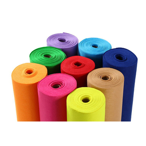 225gsm Chine Fabricant Fourniture <span class=keywords><strong>Feutre</strong></span> Tissu 65% Polyester 35% Coton En Rouleaux Feuilles Pour L'artisanat Ordinateur Portable <span class=keywords><strong>Couvre</strong></span> - Product Image 1