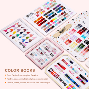 Robifel Private Label OEM ODM 300 couleurs 15ml Ensemble de vernis à ongles en gel UV pour salon - Product Image 5