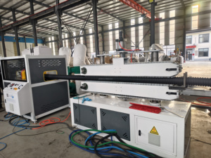 Línea <span class=keywords><strong>de</strong></span> Producción <span class=keywords><strong>de</strong></span> Máquinas Extrusoras <span class=keywords><strong>de</strong></span> un Solo Tornillo PLC para Tuberías <span class=keywords><strong>de</strong></span> Conducto Óptico Corrugado <span class=keywords><strong>de</strong></span> Polietileno HDPE - Product Image 6