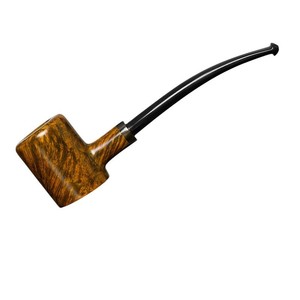 Muxiang Wood Tobacco Pipe Straight Type Solid Briarwood Filtered Men's Smoking Pipe Retro Style Gift - Product Image 5