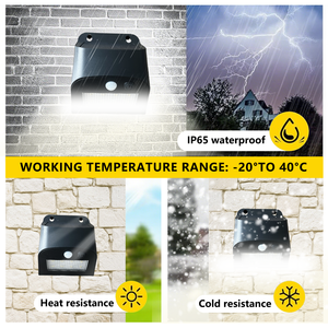 <span class=keywords><strong>Led</strong></span> Solar Outdoor Wall Lamp Waterproof <span class=keywords><strong>Motion</strong></span> <span class=keywords><strong>Sensor</strong></span> Jardim Varanda Decoração Solar Wall Lights para Patio Fence <span class=keywords><strong>Light</strong></span> - Product Image 3