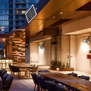 Lampes solaires à 5 modes, intérieur/<span class=keywords><strong>extérieur</strong></span>, <span class=keywords><strong>détecteur</strong></span> <span class=keywords><strong>de</strong></span> <span class=keywords><strong>mouvement</strong></span>, éclairage solaire pour hangar, gazebo, cour, garage, <span class=keywords><strong>avec</strong></span> télécommande - Product Image 6