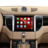 Autoradio Android 8,4 pouces avec écran tactile GPS, CarPlay sans fil, DSP automatique, Mirror Link, navigation, montage sur tableau de bord pour Macan 2014-2016