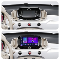 BQCC Android 15 GPS Navigator 7 pouces Autoradio avec Carplay pour FIAT 500 2016-2019 FM AM RDS DSP Lecteur multimédia de voiture