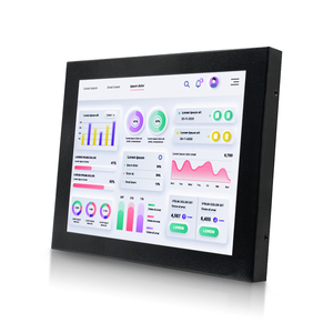 Bán buôn 10 inch Màn hình <span class=keywords><strong>LCD</strong></span> Wall Mount LED TFT VGA USB Màn hình cảm ứng công nghiệp 800*600 kim loại vỏ khung màn hình - Product Image 5