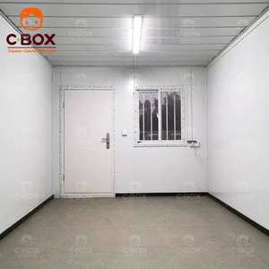 Cbox Vente en gros de maisons modulaires en acier léger de 20 pieds à 2 étages, avec toilettes, bureau, préfabriquées, détachables, conteneurs - Product Image 4