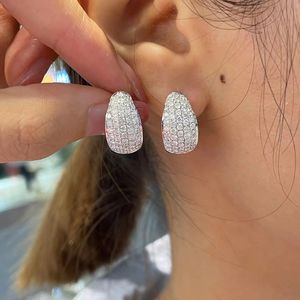 Pendientes de Diamantes de Oro de 18K al por Mayor, Precio de Fábrica OEM/ODM Personalizado, Certificados, Listos para Enviar - Product Image 1