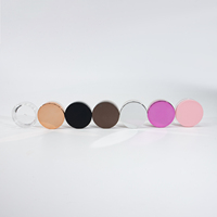 Vente en gros de pots miniatures ronds transparents de 10 g, pots en plastique pour échantillons, pots pour gel pour les yeux, gel pour les sourcils, pots pour blush, pots pour correcteur, pots pour crème