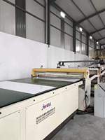 Hxjwell — extrudeuse de cuir de sol en PVC, Machine de production de rouleaux pour auvent et bâche
