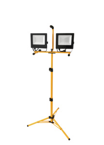 Nouvelle lampe de travail LED extérieure à double tête 60W haute puissance, à intensité variable sans électrode, avec support triangulaire WD-210601 - Product Image 4