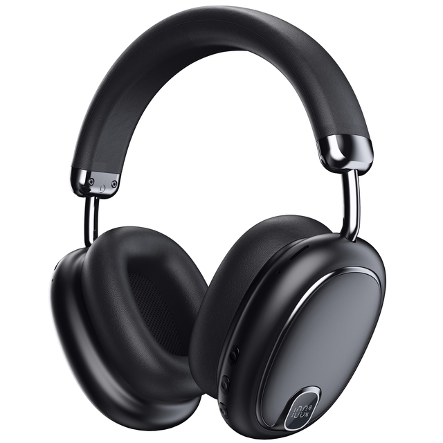 Huien for 5.4 T01 Over-Ear Wireless Headphones 50H Battery Life Pure Bass Sound Sports AAC Speed Charge