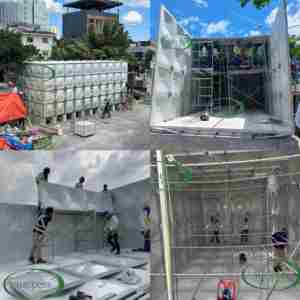 Réservoirs de stockage d'<span class=keywords><strong>eau</strong></span> <span class=keywords><strong>potable</strong></span>/incendie en PRV/FRP de qualité supérieure – Vente directe fabricant, haute qualité - Product Image 4