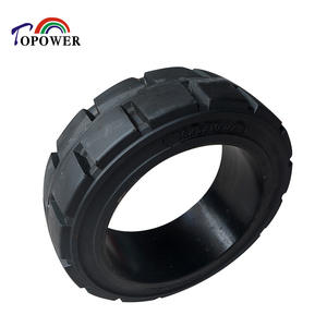 ยางตัน Topower ขนาด 16x5x10 สำหรับรถยกแบบกรรไกร ยางอุตสาหกรรม - Product Image 3