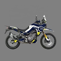 Autocollants personnalisés pour moto TZ220, autocollants en film cristal, graphiques pour CFMOTO 450MT