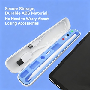 Pen Holder Cover Protective Case Storage Box For Apple <b>Pencil</b> 1st 2nd Gen Multi-function Portable Anti-loss For Pen Accessories - Product Image 3