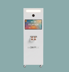 StoryBasic DSLR/Camera Photography Selfie Booth Metal Frame WiFi Integrated Payment Instant Print Self Service Kiosk for Retail - Product Image 1