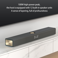 Sistem Suara Surround Aluminium JY AUDIO 7.2 INCH dengan Subwoofer 22 Speaker Home Theater Nirkabel untuk Smart TV Daya Puncak 620W