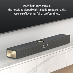 Sistema Audio <span class=keywords><strong>Surround</strong></span> JY AUDIO da 7.2 Pollici in Alluminio con Subwoofer <span class=keywords><strong>Wireless</strong></span> per Home Theater, Compatibile con Smart TV, Potenza di Picco 620W - Product Image 2