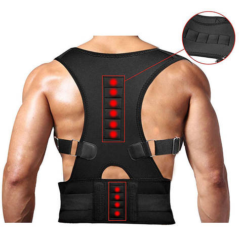 Logo Smart Posture Corrector Back Support Brace 2021 High Quality Customized Posture Correction,protection Adjustable Neoprene