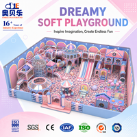 Structure de jeu intérieure commerciale personnalisée, écologique, moderne et sûre, avec thème personnalisé, comprenant un carrousel, une toboggan et une piscine à balles pour enfants.