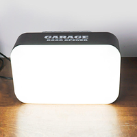 Moteur d'ouverture de porte de garage sectionnelle avec connexion WiFi sécurisée et éclairage intégré, ouverture automatique