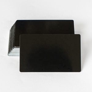 Kartu Aluminium Anodized Hitam Ukuran 63*88mm, Terukir Laser dengan Teks Pribadi, Kartu Keanggotaan Logam Aluminium Anodized - Product Image 6