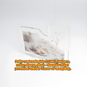 HanXin OEM Custom Clear Acrylic Standee Logo Wholesale Cartoon Anime Transparent Keychains Plastic Crafts for Promotional Use