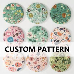 Wholesale Custom Logo <b>Cheap</b> Mini Round Small Compact Pocket Makeup Glass Mirror Bulk for <b>Purse</b> Present Gifts - Product Image 5