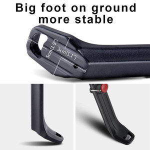 EasyDo béquille de vélo robuste en alliage d'aluminium béquille de vélo réglable béquille latérale arrière pour vélo de 24 '-29' pouces - Product Image 5