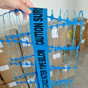 Barrière de sécurité souterraine détectable 30cm 40cm 50cm Maille d'avertissement en fibre optique pour le marquage de danger et l'alerte de zone restreinte - Product Image 3