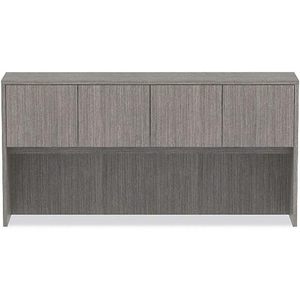 Alera Valencia Series - Mueble Metálico con 4 Compartimentos y Puertas, 70.63w X 15d X 35.38h, Gris - Product Image 4