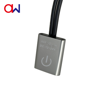 สวิตช์เซ็นเซอร์อินฟราเรดแบบมือโบก DC 12-24V โลหะผสมสังกะสี เปิด-ปิดแบบแฮนด์ฟรี สำหรับไฟ LED ตู้เสื้อผ้า ไฟแถบตู้ - Product Image 4