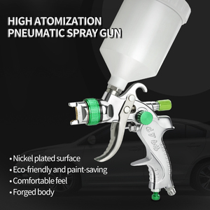 Súng phun sơn ô tô HVLP cấp liệu bằng trọng lực, khí nén, đầu phun 1.4/1.7/2.0 mm, chuyên dụng cho việc sơn xe hơi - Product Image 2