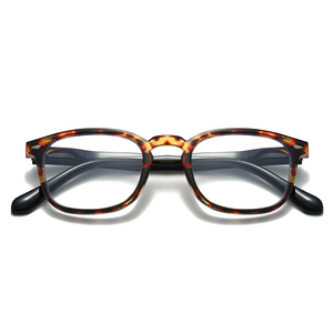 Lunettes de lecture unisexes pour hommes et femmes, 1 pièce, en plastique, carrées, bloquant la lumière bleue, verres blancs, légères, pour <span class=keywords><strong>presbytie</strong></span>, 8062 - Product Image 4