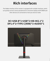 31.5 pouces IPS panneau OLED rétro-éclairage moniteur de jeu 4K 3840x2160 240Hz Esport affichage ordinateur de bureau moniteur hauteur réglable